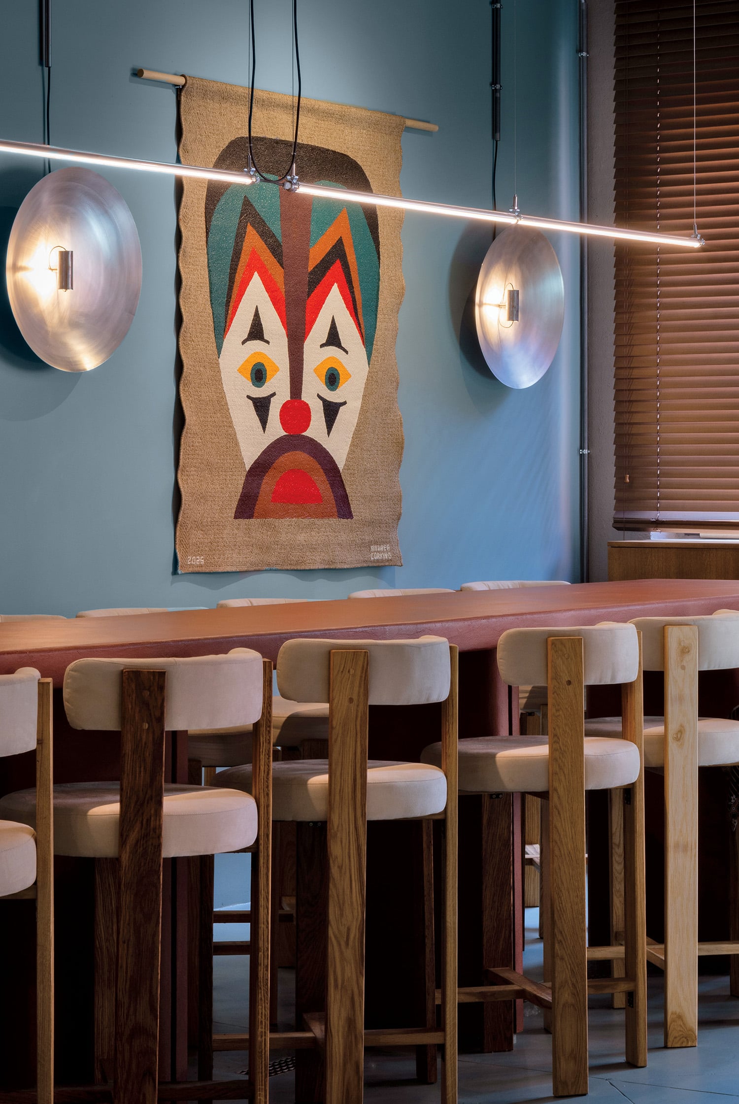 A painting on the wall