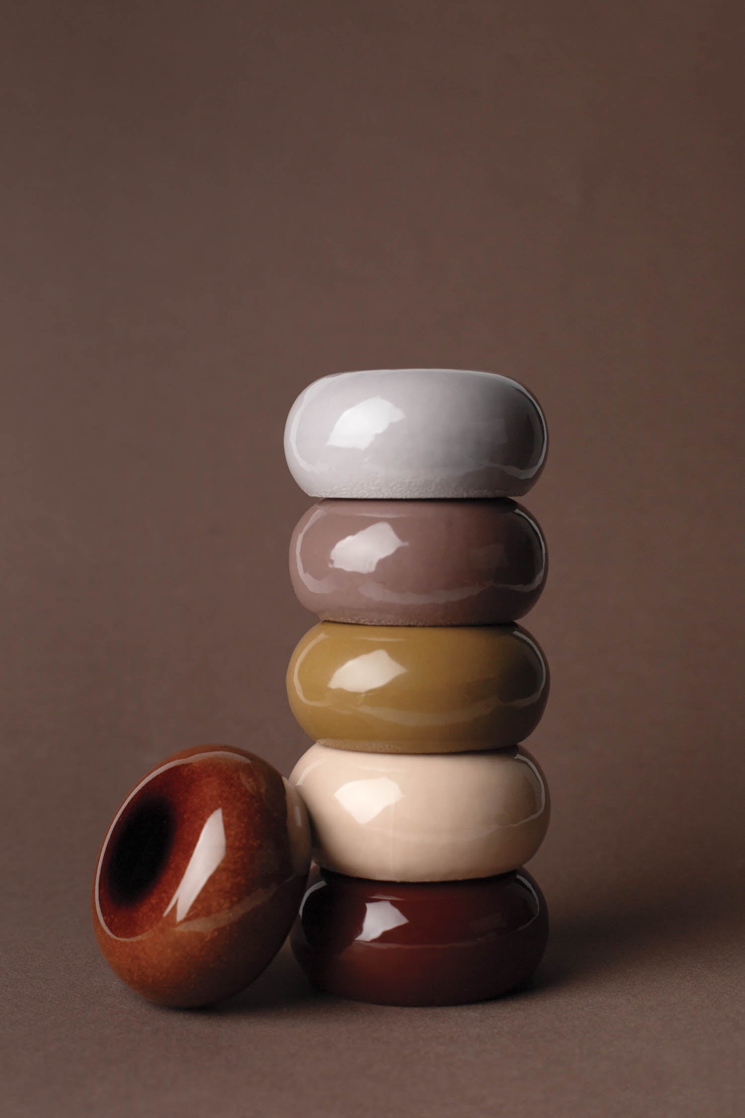 stack of tiles together